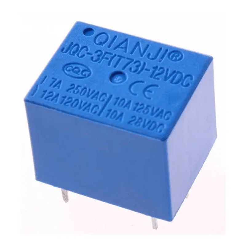 GENERICO - RELE DE 5 PINES 12V azul