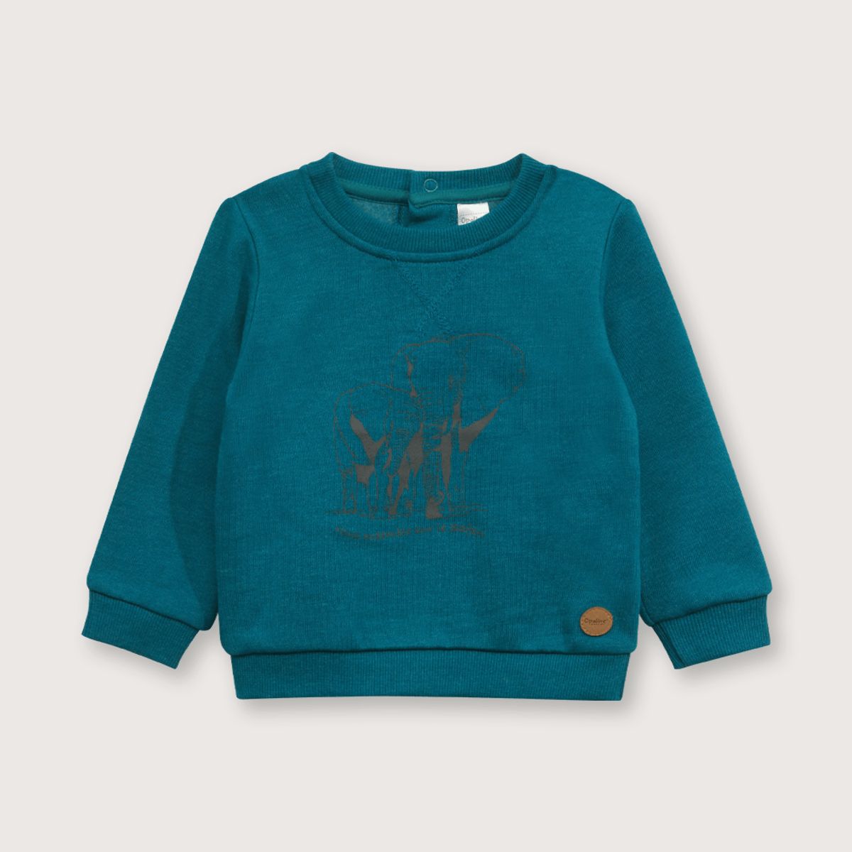 OPALINE - Polerón Bebé niño Verde 39416 Opaline