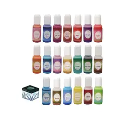 GENERICO - Pigmento Para Resina Uv Tinte Epóxica 20 Colores Perla