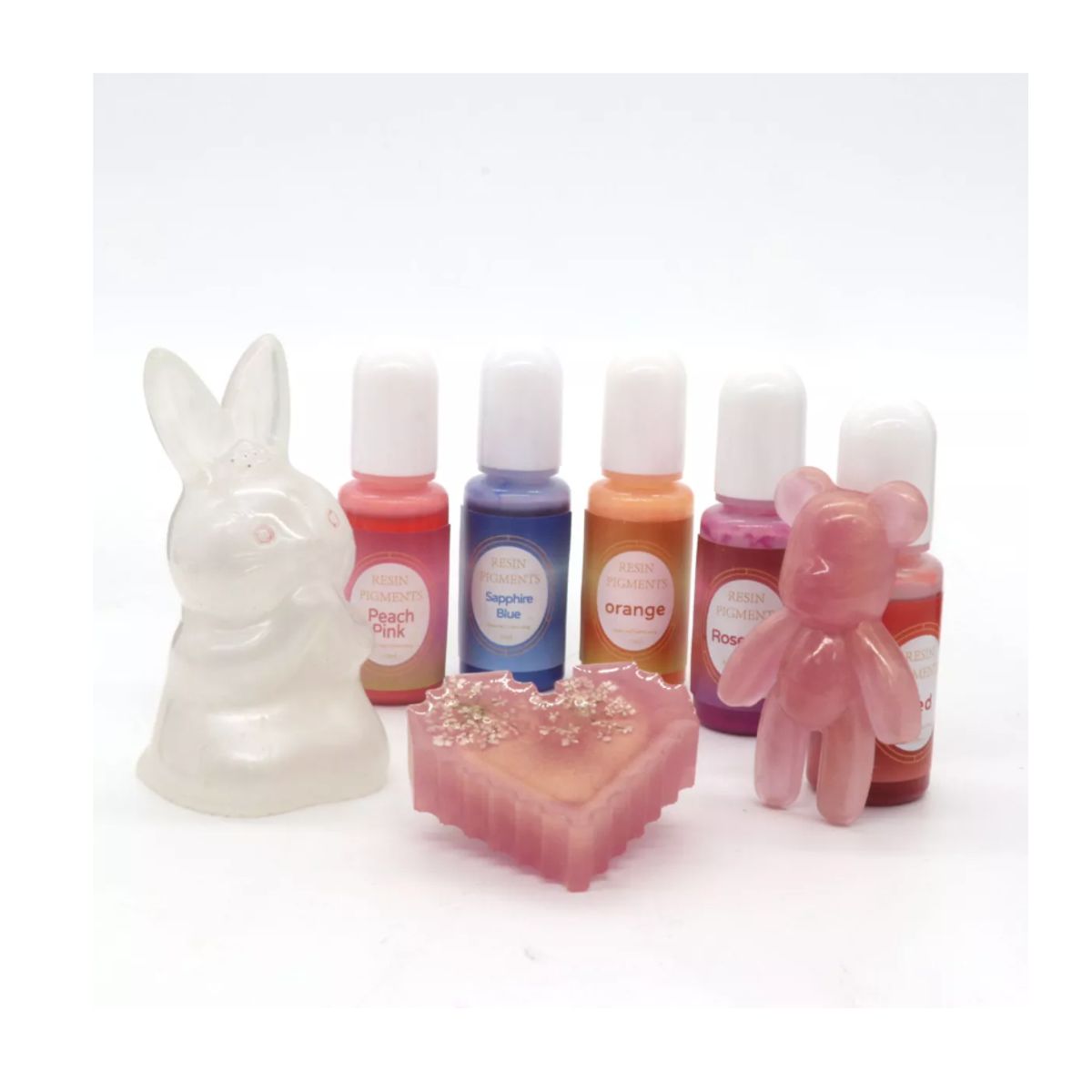 GENERICO - Pigmento Para Resina Uv Tinte Epóxica 20 Colores Perla