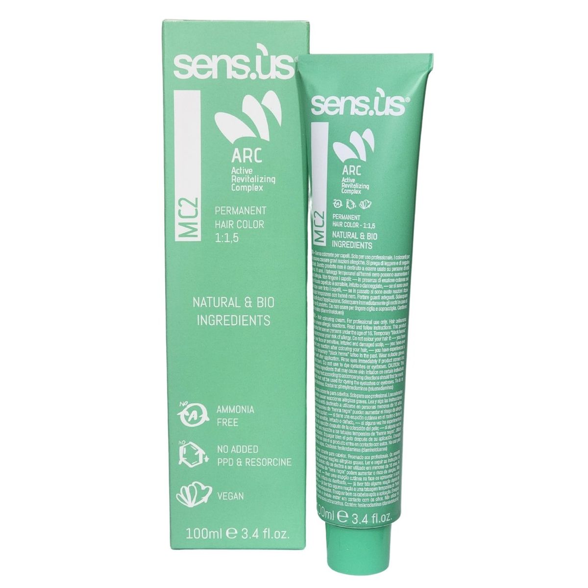 SENSUS - Sensus Tintura Permanente Sin Amoniaco Tono 6.0