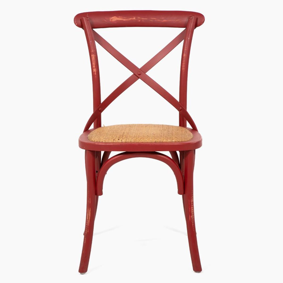 SPAZZIO - Kit 2 sillas Retro rojas