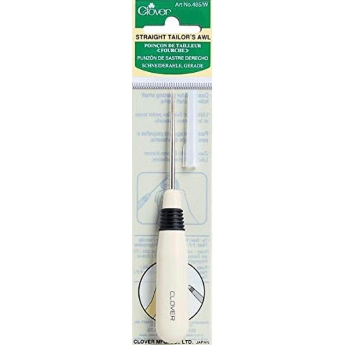 CLOVER - punzón de sastre recto clover