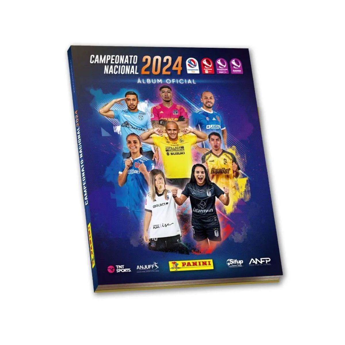 PANINI CHILE - Pack Álbum Tapa Dura + 40 Sobres Campeonato Nacional 2024