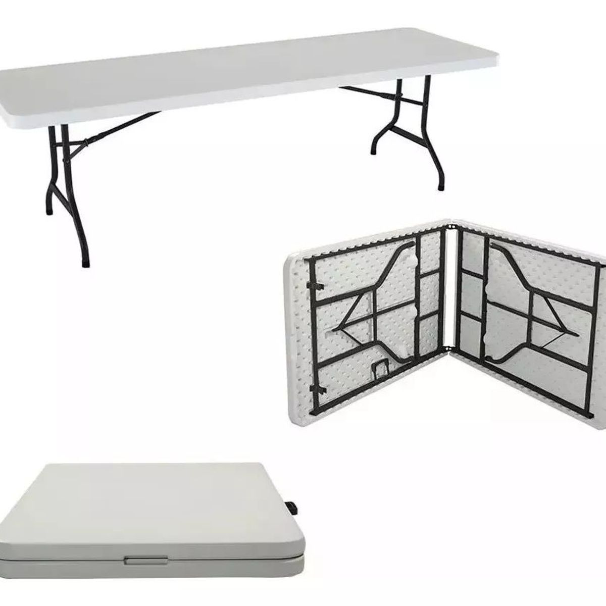 SHOP EHOME BAG - Mesa Plegable 1.80 Metros Portatil Multiuso Camping Maleta