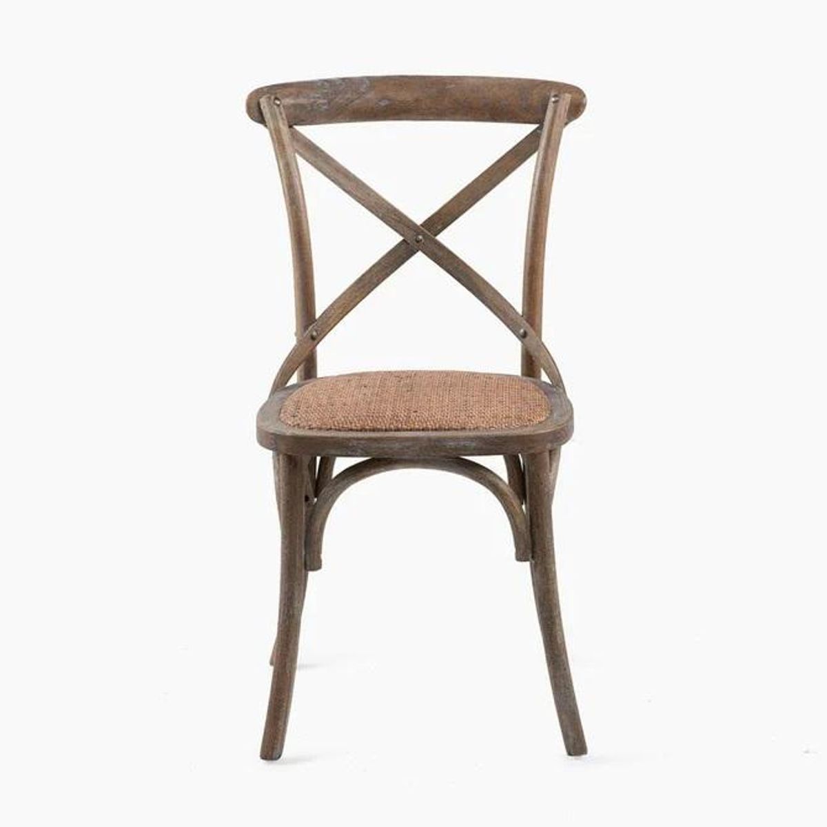 SPAZZIO - Kit 2 sillas Retro albayalde - Café Claro