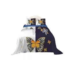 DEWINNER - Sabana polar diseño mariposa azul 25P