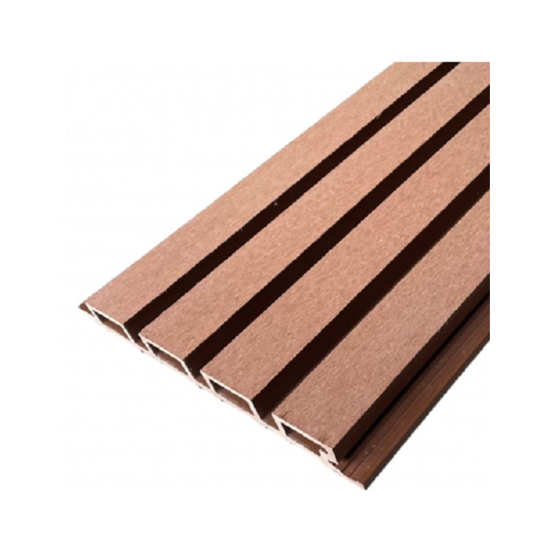 GENERICO - WPC Wall Panel Exterior Lijado 3 piezas - Cedro