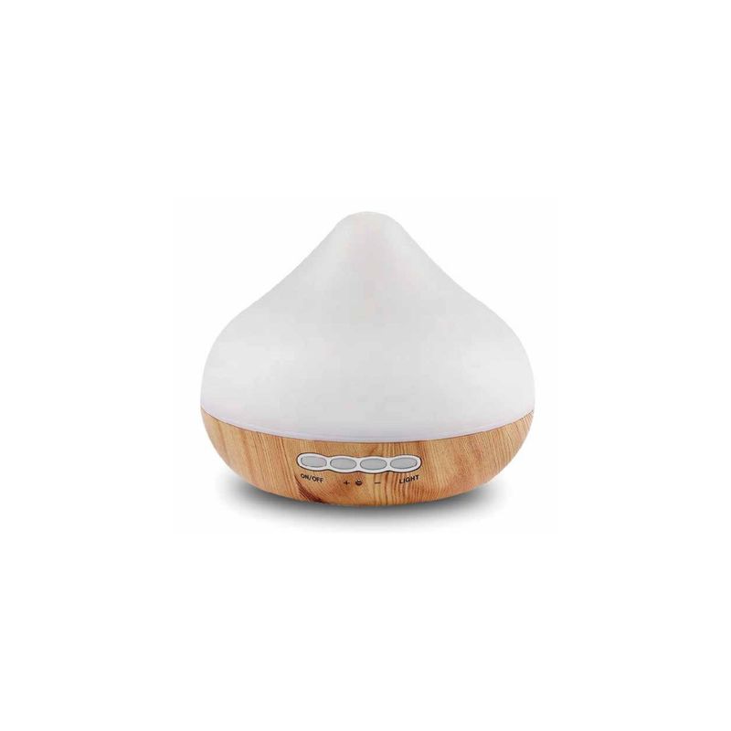 GENERICO - Humidificador Difusor Aroma Terapia 235ml Color Madera - SC