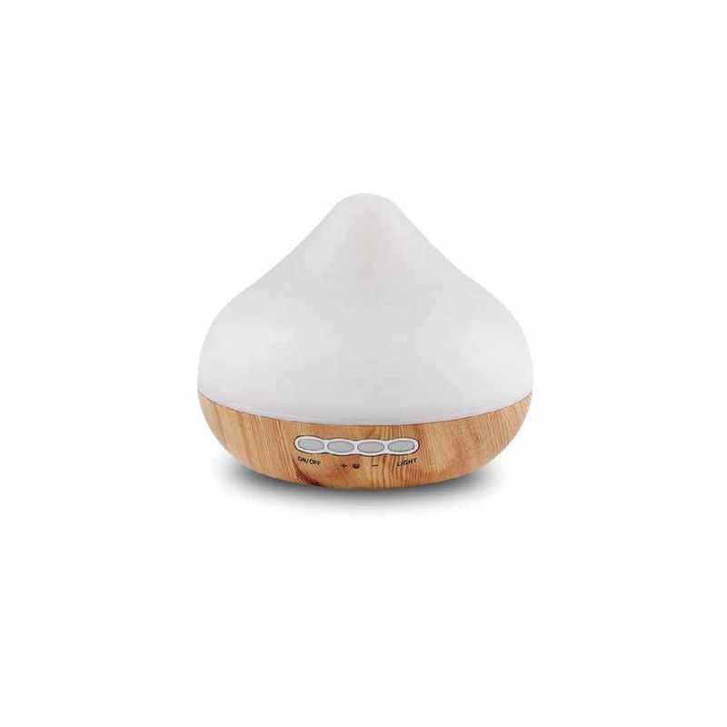 GENERICO - Humidificador Difusor De Aroma Terapia Diseño Madera - SC