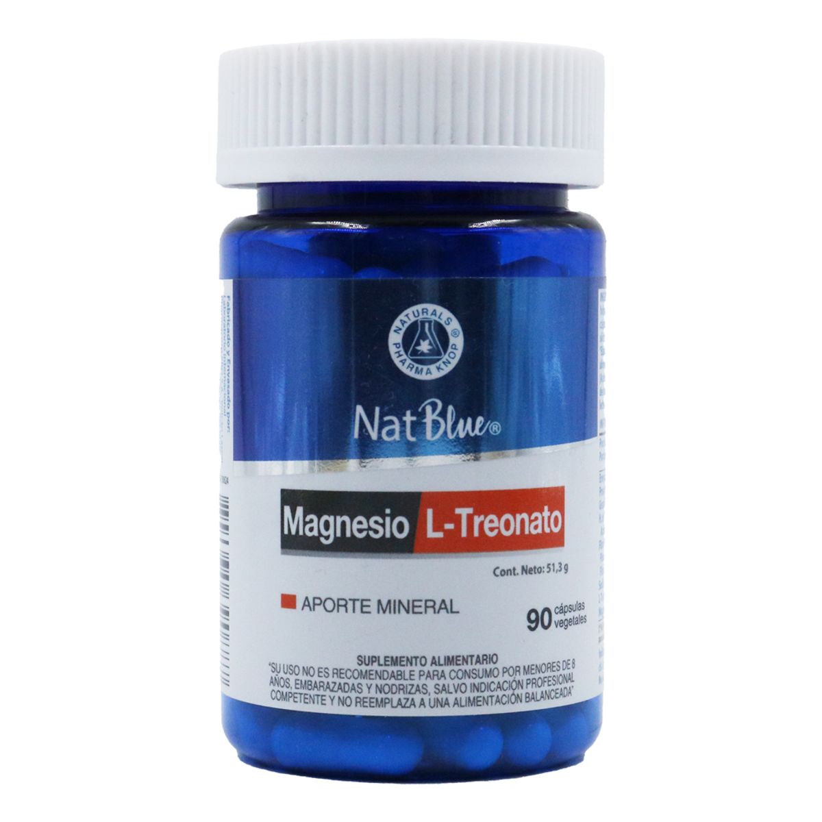 KNOP - Magnesio L-Treonato x 90 cápsulas, Natblue®
