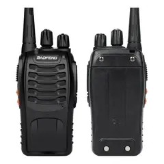 BAOFENG - Radio Transmisor 2 Vías Bf-888s Negro Bandas De Frecuencia Uhf