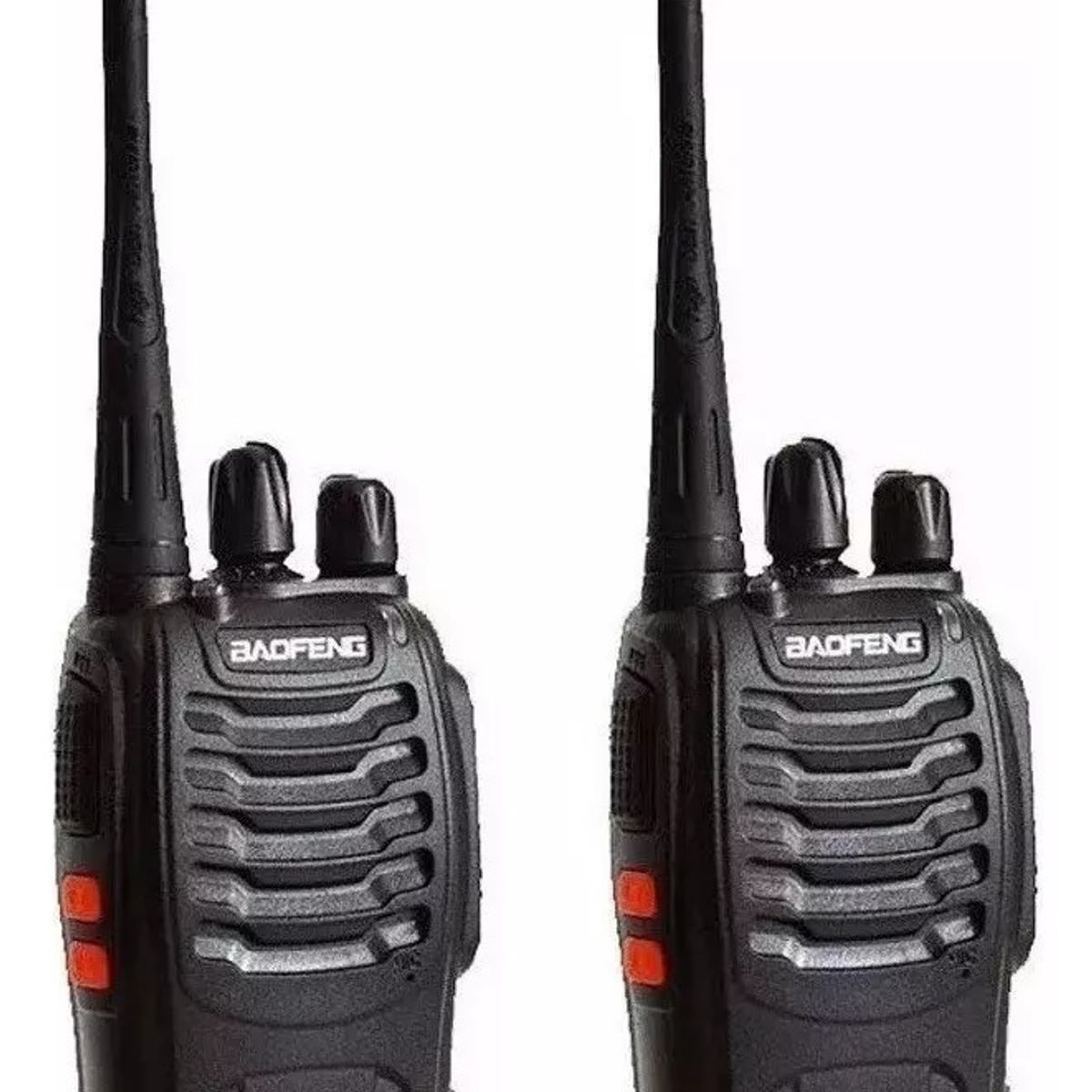 BAOFENG - Radio Transmisor 2 Vías Baofeng Bf-888s Negro Bandas De Frecuencia Uhf