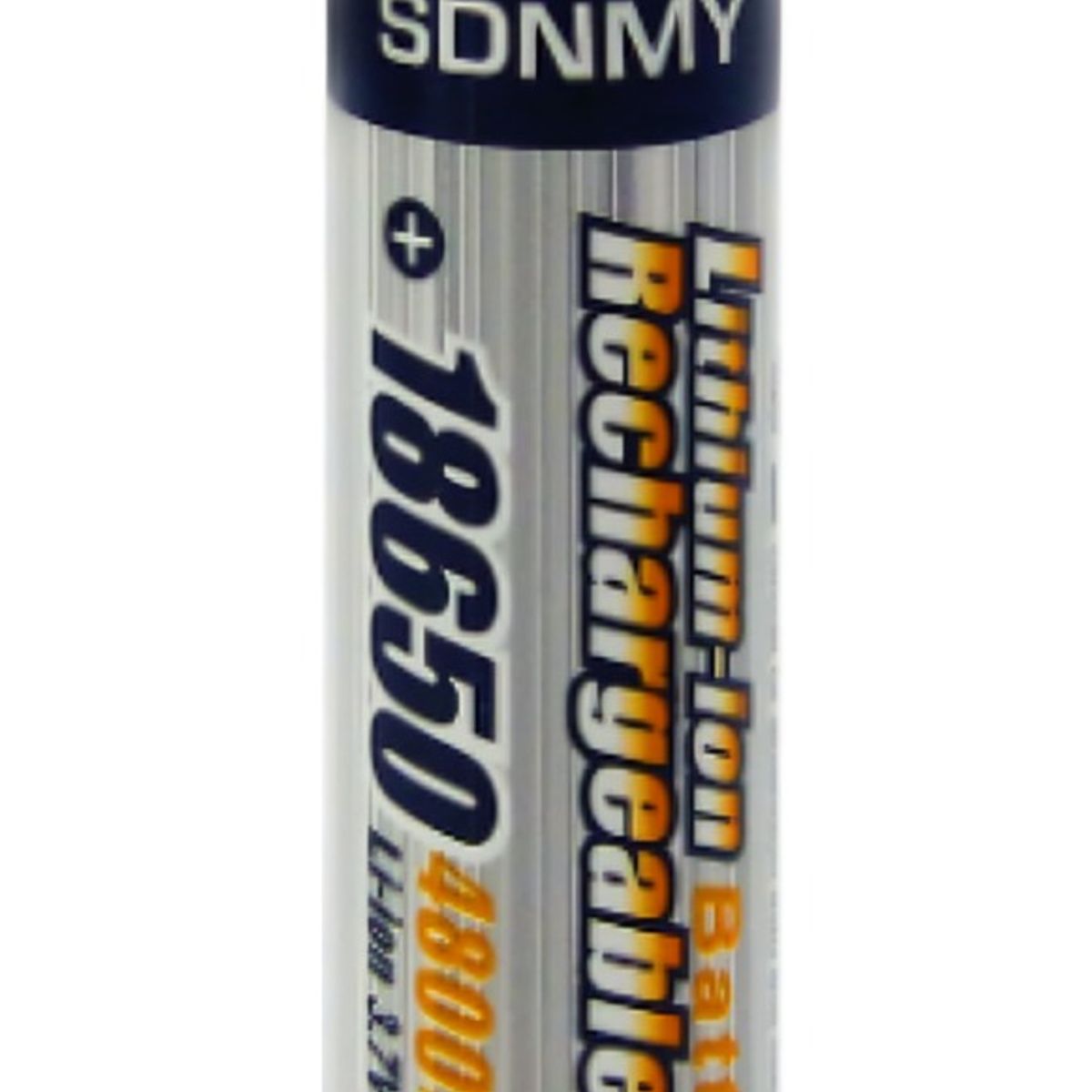 OEM - PILA SDNMY PUNTA 18650 SET X 2 PCS 3.7V RECARGABLE 4.800 MAH