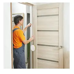 GENERICO - Burlete Cinta 5 Mts Aislante Térmico Adhesivo Puerta Ventana