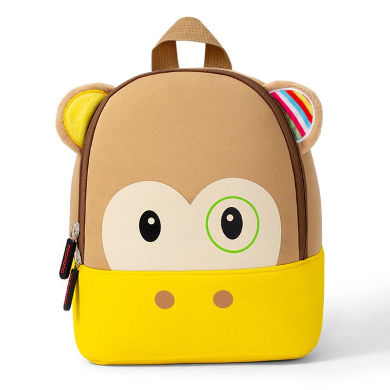 GENERICO - Mochila Zoológico Monkey Impermeable 23x28 CM
