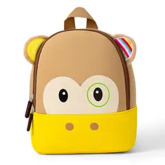GENERICO - Mochila Zoológico Monkey Impermeable 23x28 CM