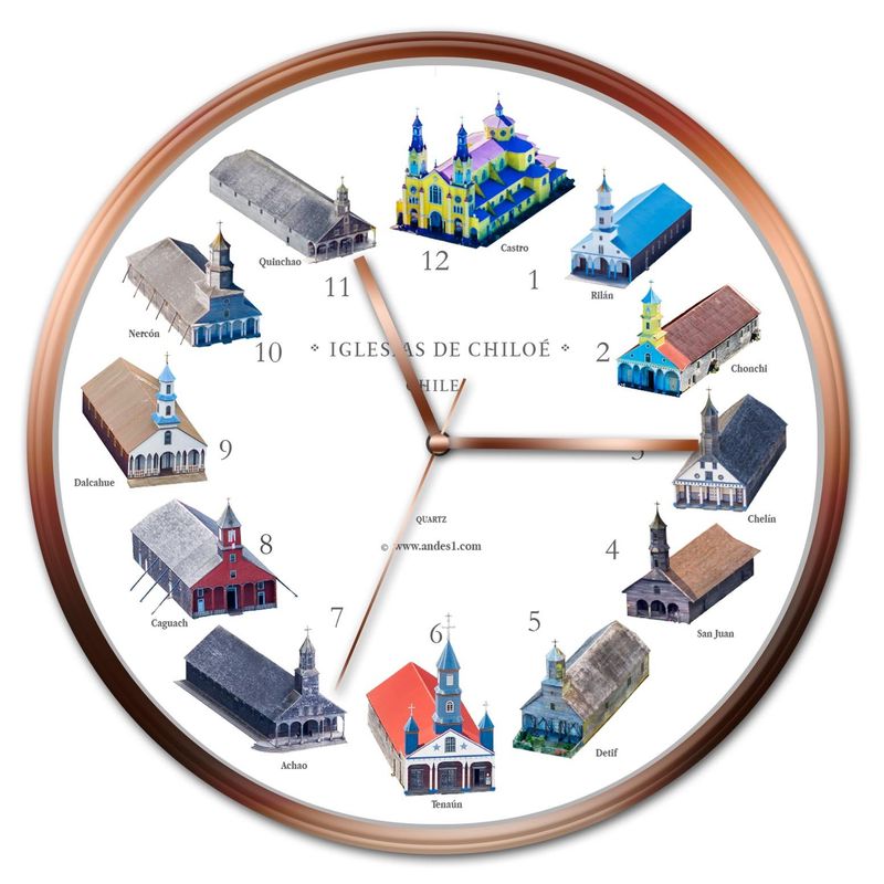 ANDES1 - Reloj Iglesias de Chiloé
