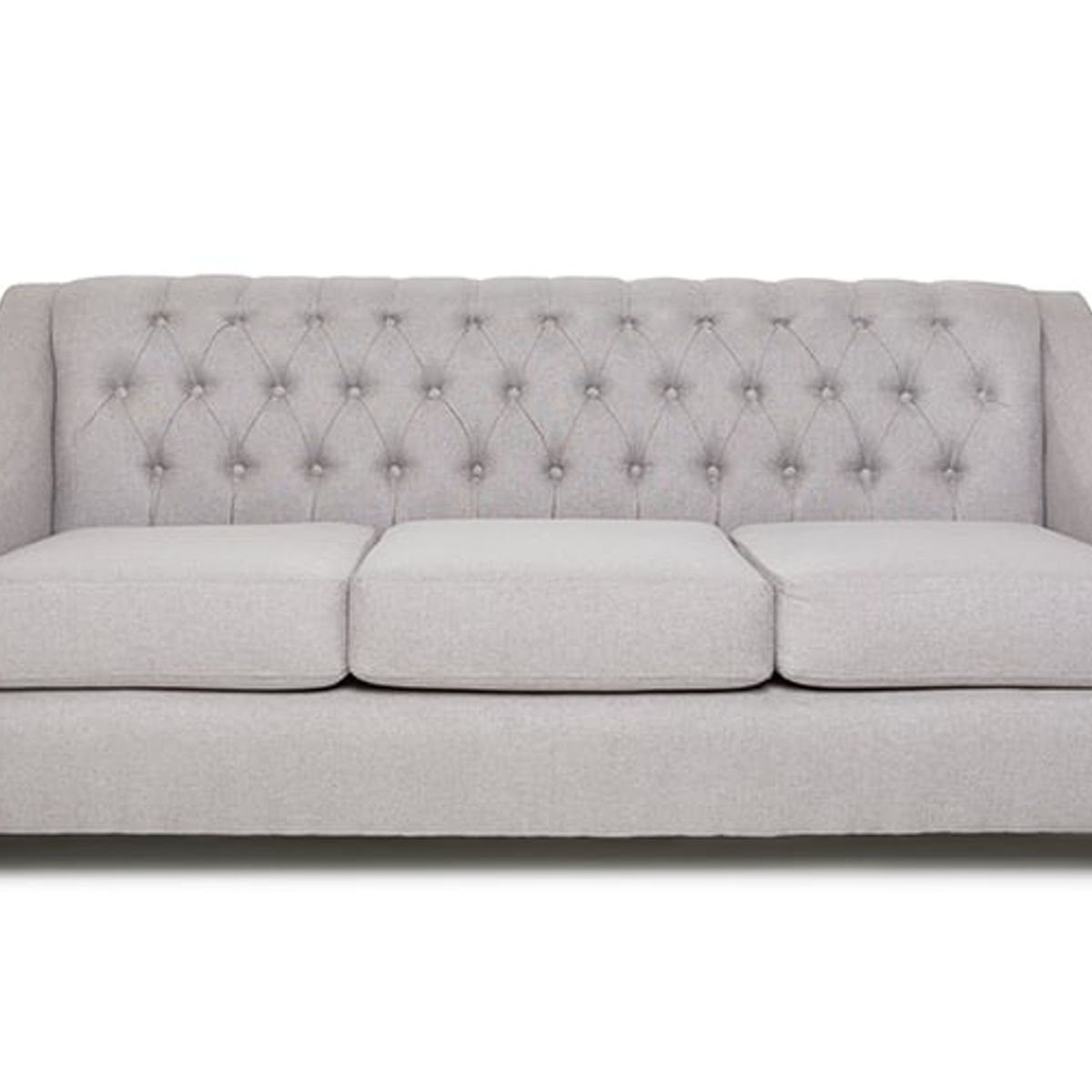 BARRA DESIGN - Sofá Kate 3C Lino Gris Claro