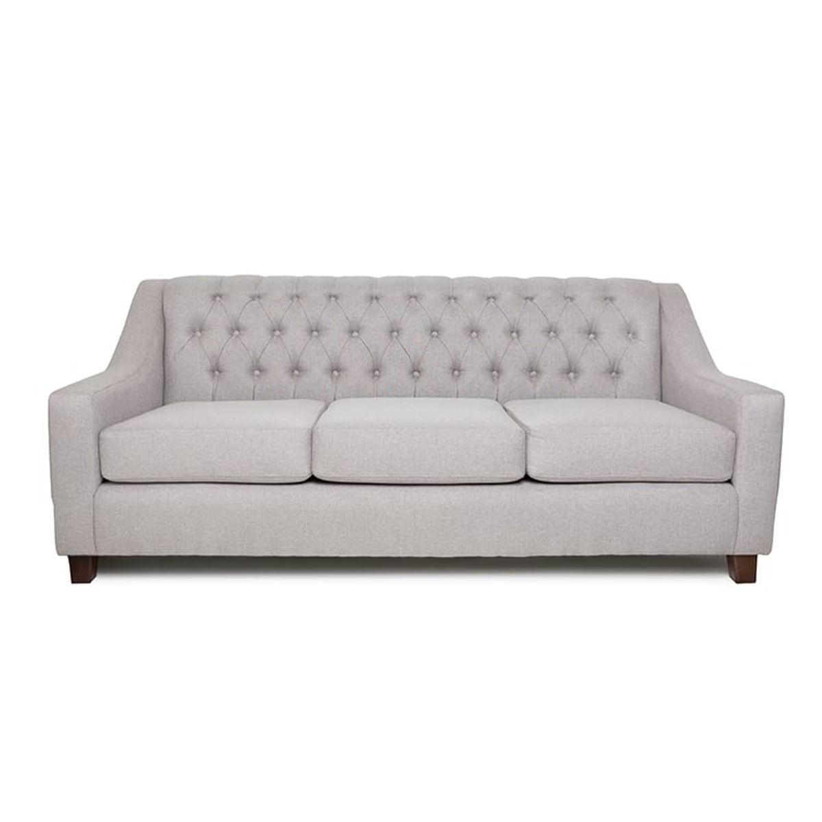 BARRA DESIGN - Sofá Kate 3C Lino Gris Claro