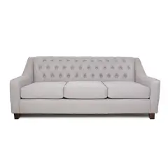 BARRA DESIGN - Sofá Kate 3C Lino Gris Claro