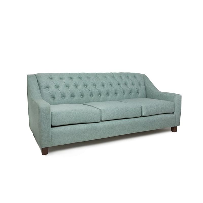 BARRA DESIGN - Sofá Kate 3C Lino Verde Claro