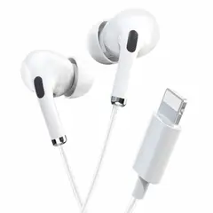 YESIDO - Audífonos Con Cable Compatibles Con Entrada iPhone Blancos