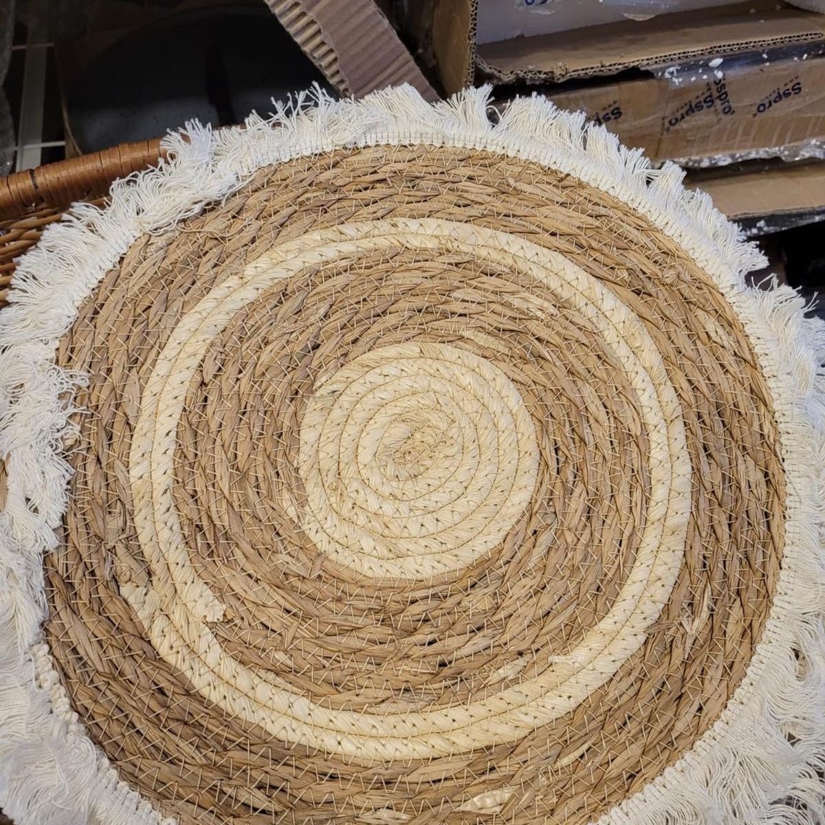 GENERICO - Set 4 Individuales Yute