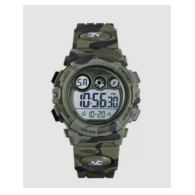 GENERICO - Reloj Skmei 1547 Para Niños Digital Sumergible Camuflado