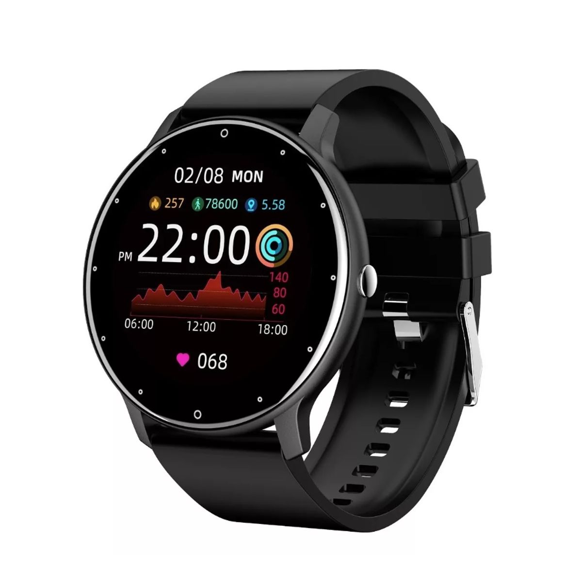 GENERICO - Smartwatch Lige IP67 BW0223 display de 128