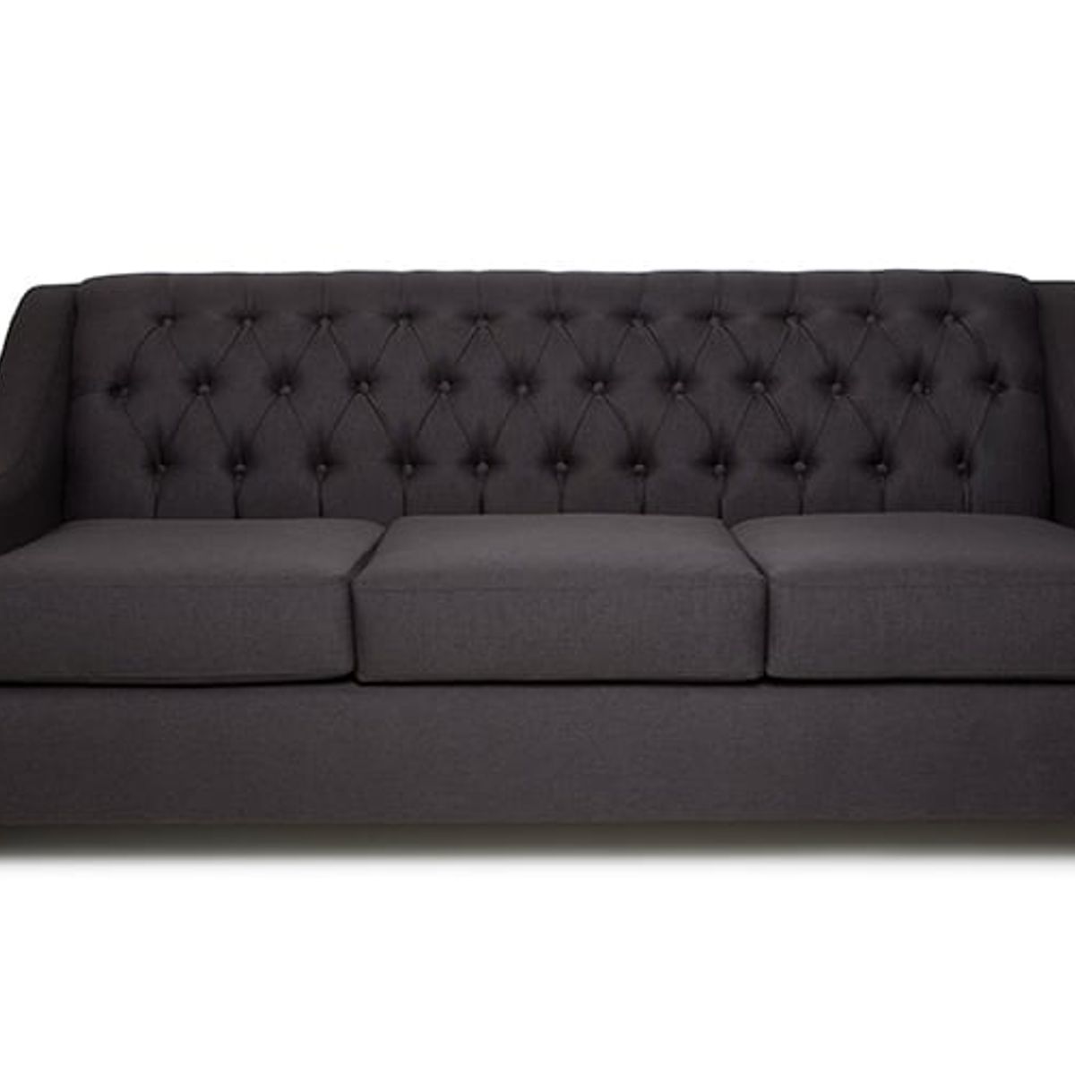 BARRA DESIGN - Sofá Kate 3C Lino Negro