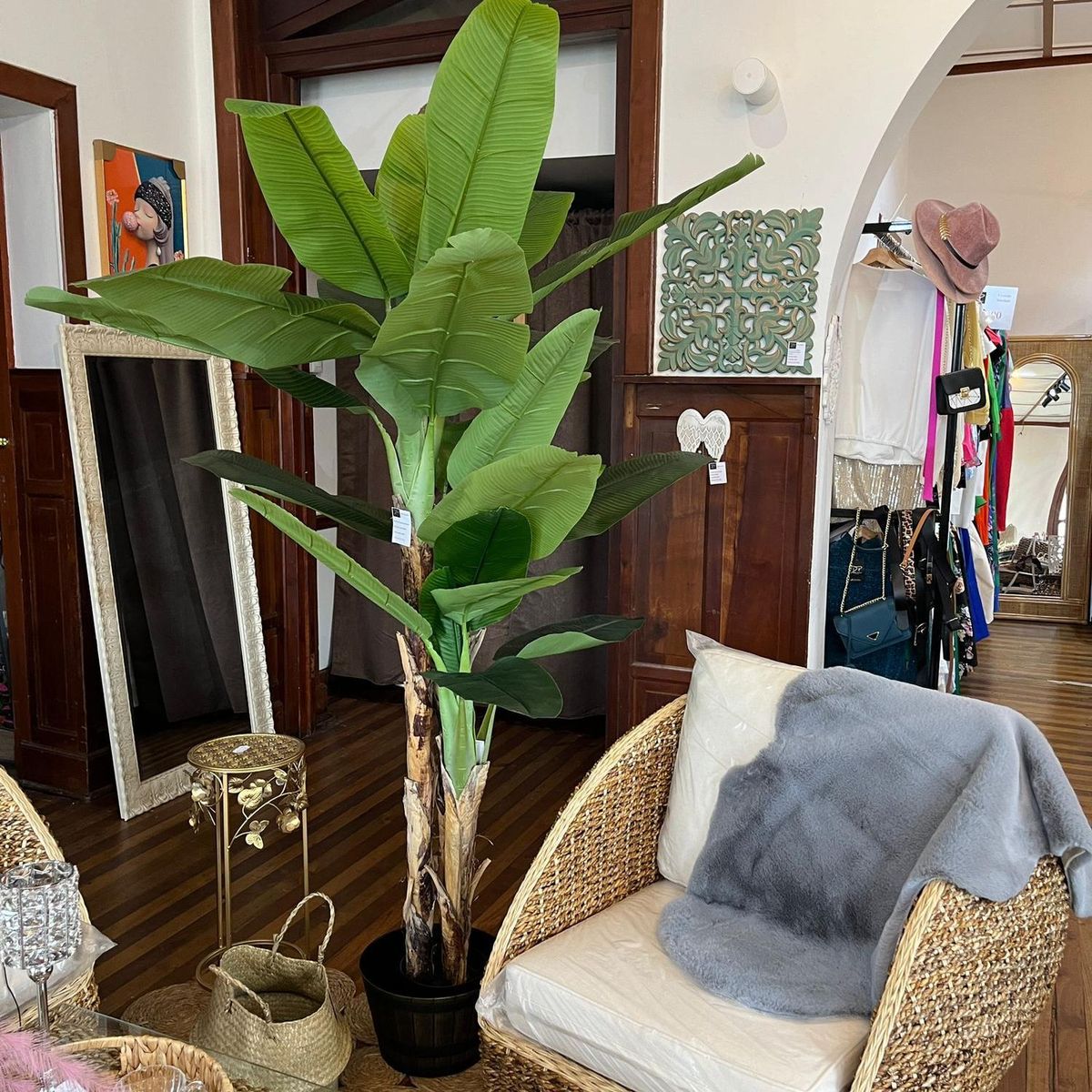 GENERICO - Planta Artificial Hoja de Platano