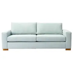 BARRA DESIGN - Sofá Coyam Lino 3C Verde Claro