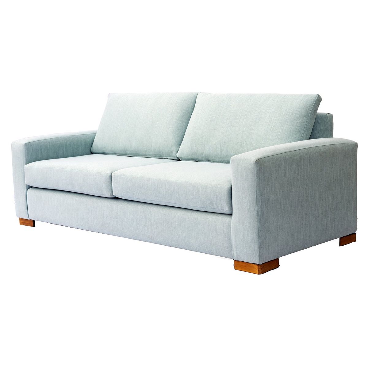 BARRA DESIGN - Sofá Coyam Lino 3C Verde Claro