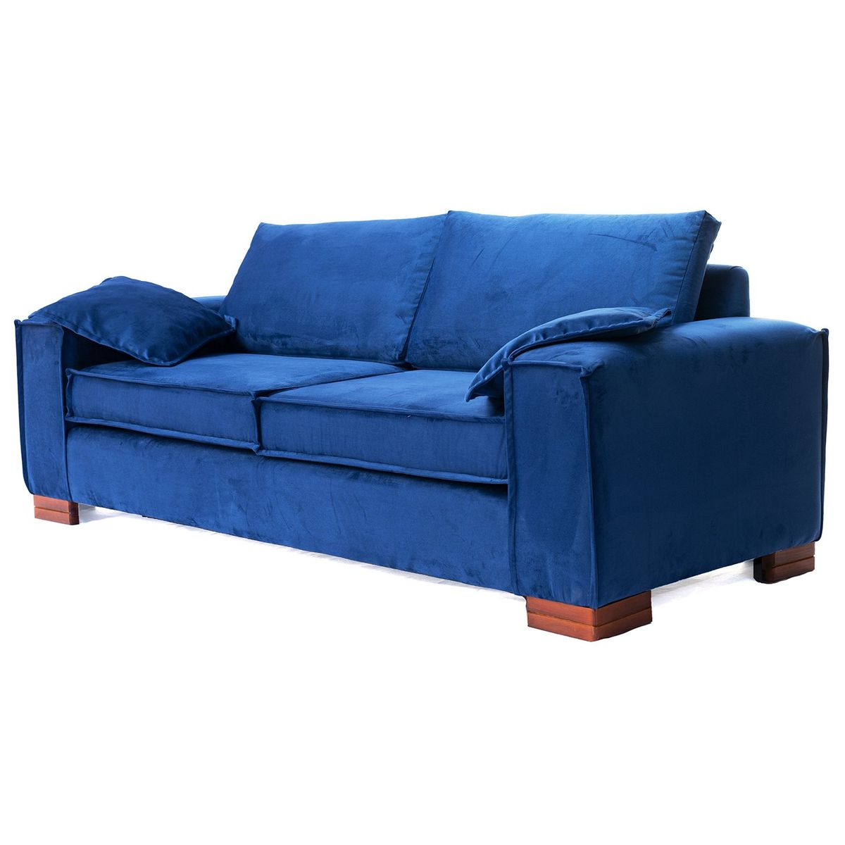 BARRA DESIGN - Sofá Noelia 3C Velvet Azul