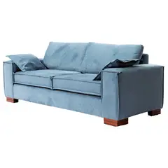 BARRA DESIGN - Sofá Noelia 3C Velvet Petroleo
