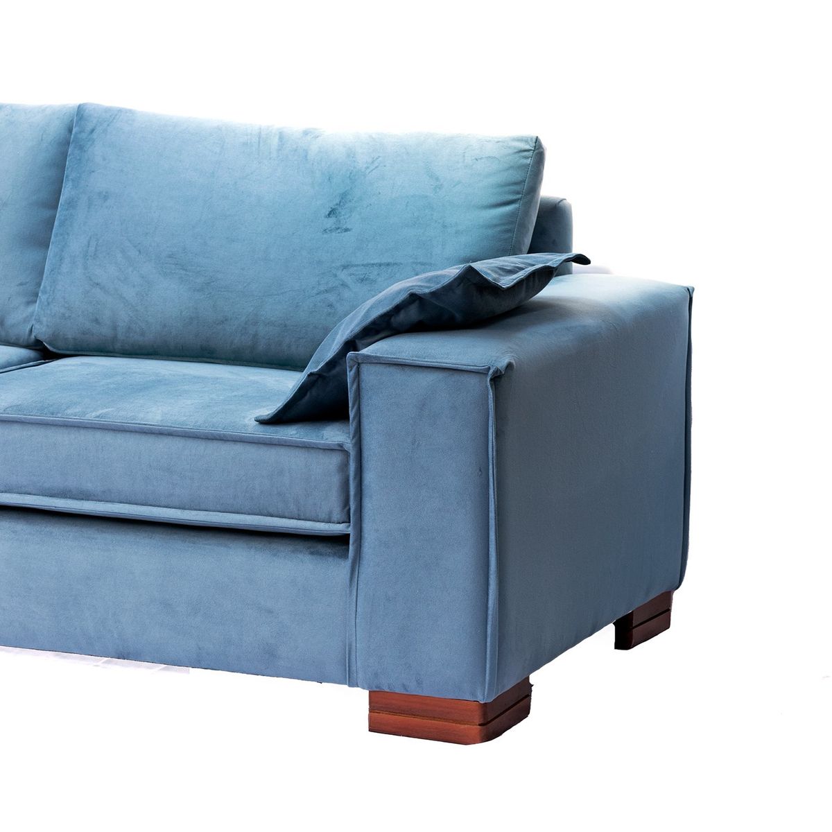 BARRA DESIGN - Sofá Noelia 3C Velvet Petroleo