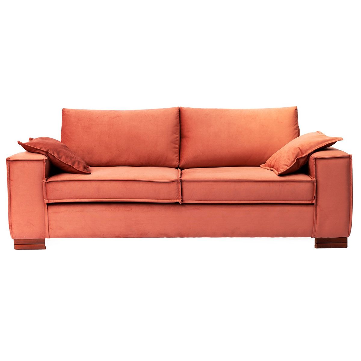 BARRA DESIGN - Sofá Noelia 3C Velvet Terracota
