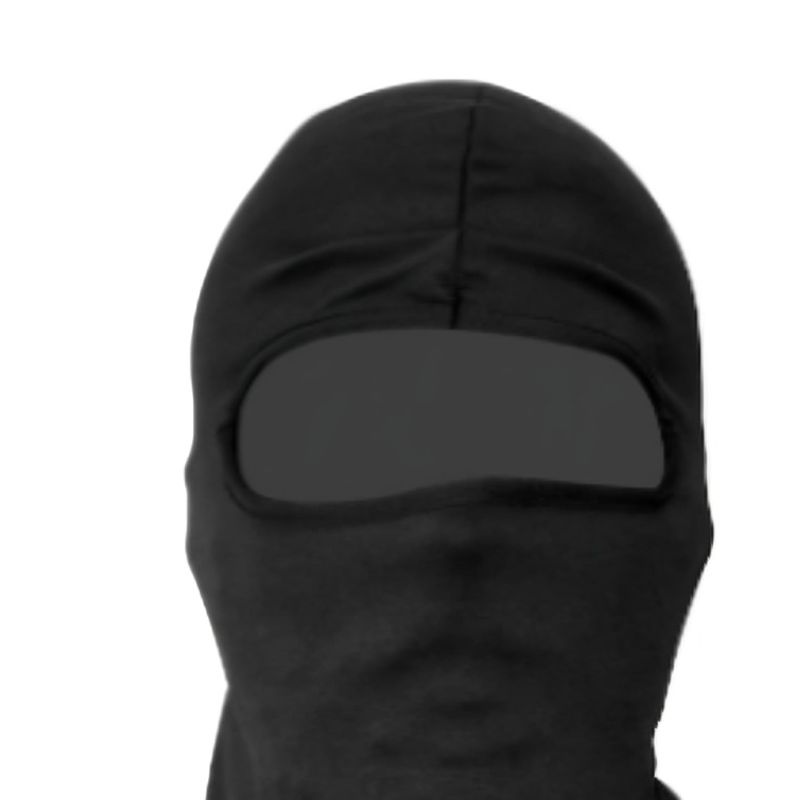 OEM - FUNDA PARA CABEZA LYCRA NINJA NEGRA EN BOLSA