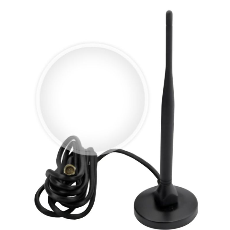 OEM - ANTENA TV DIGITAL HD MOD.G20 CON IMAN UHF-HDTV 20CM ALTURA CON 3 MTS