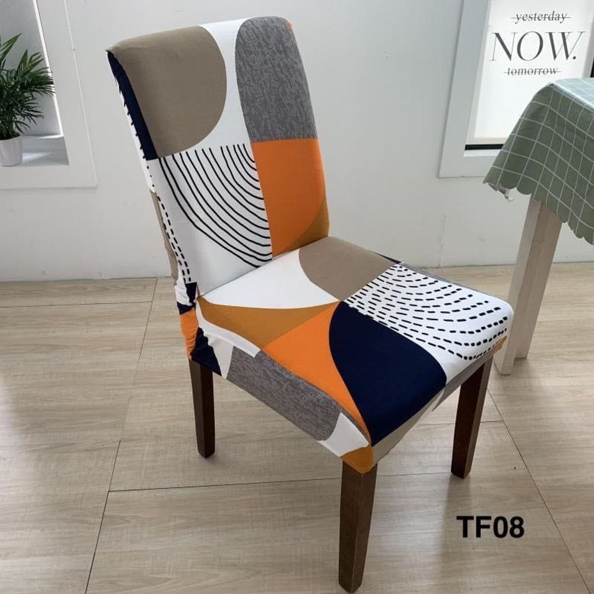 GENERICO - fundas para silla de comedor diseño pack 6 unidades