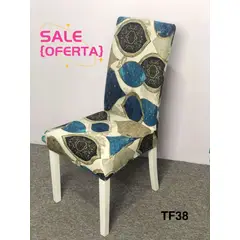 GENERICO - Fundas para silla de comedor diseño pack 6 unidades