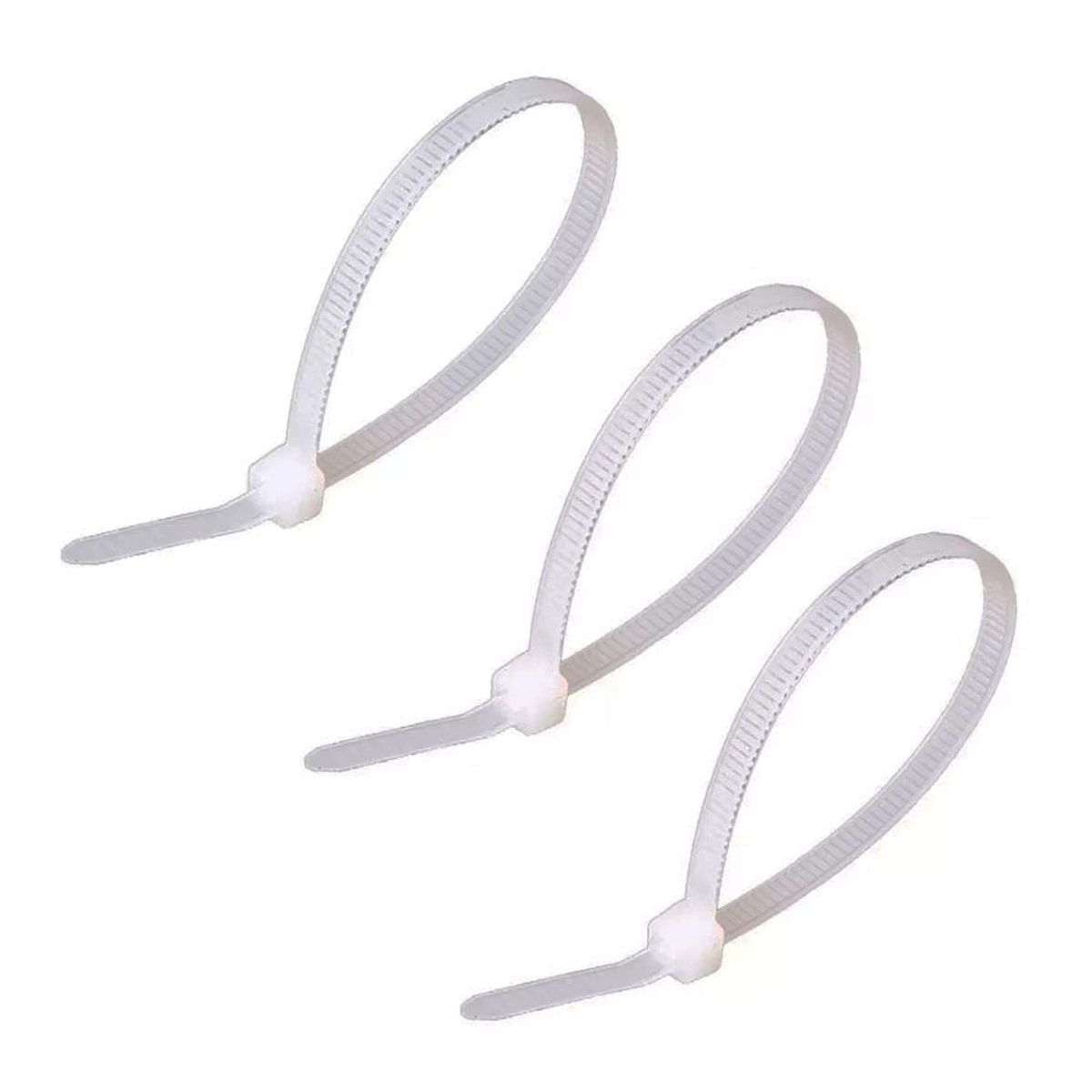 KAMASA - Amarras Plásticas De Nylon 3.6mm x 200 mm - 50 unidades