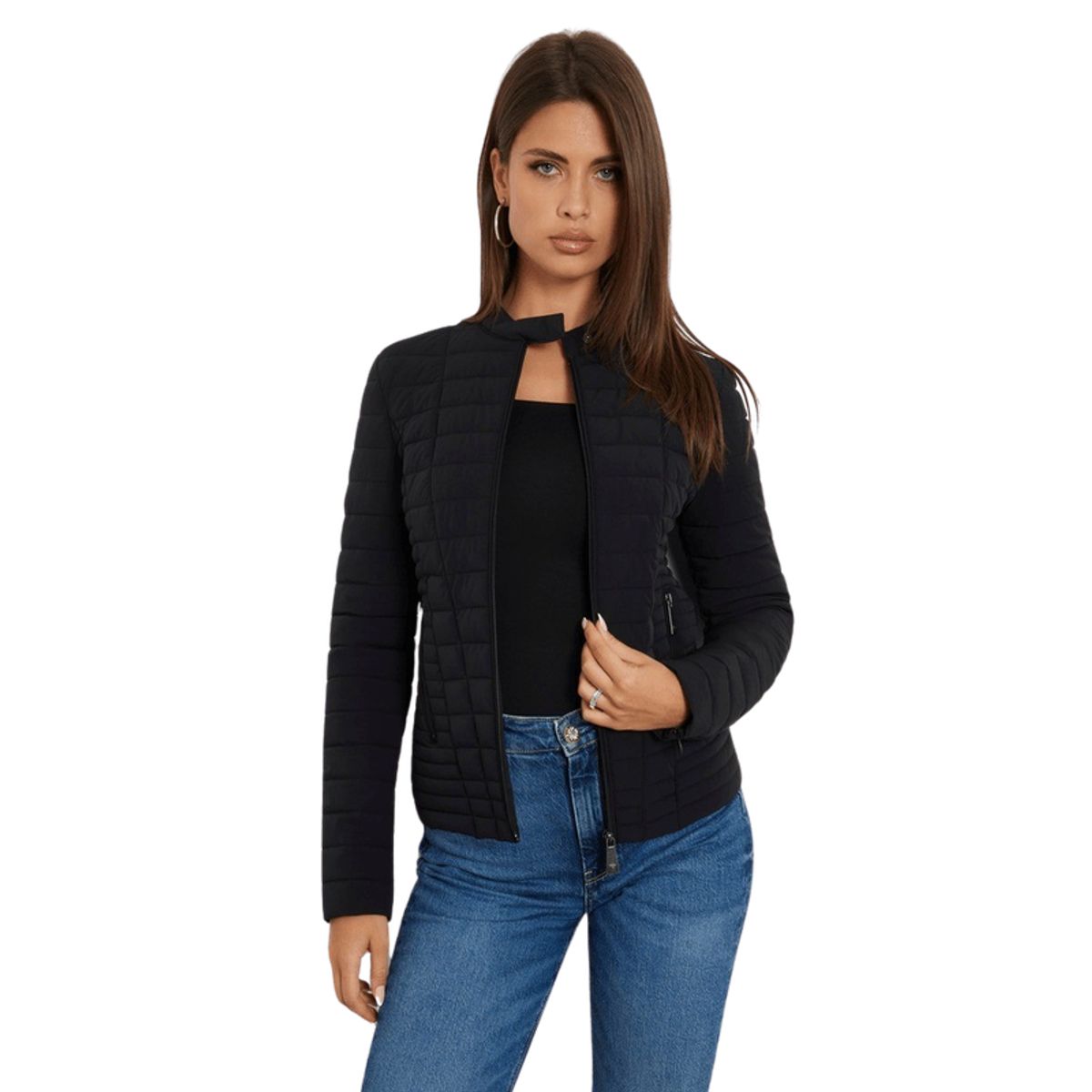 GUESS - Chaqueta Vona Jacket Negro Guess