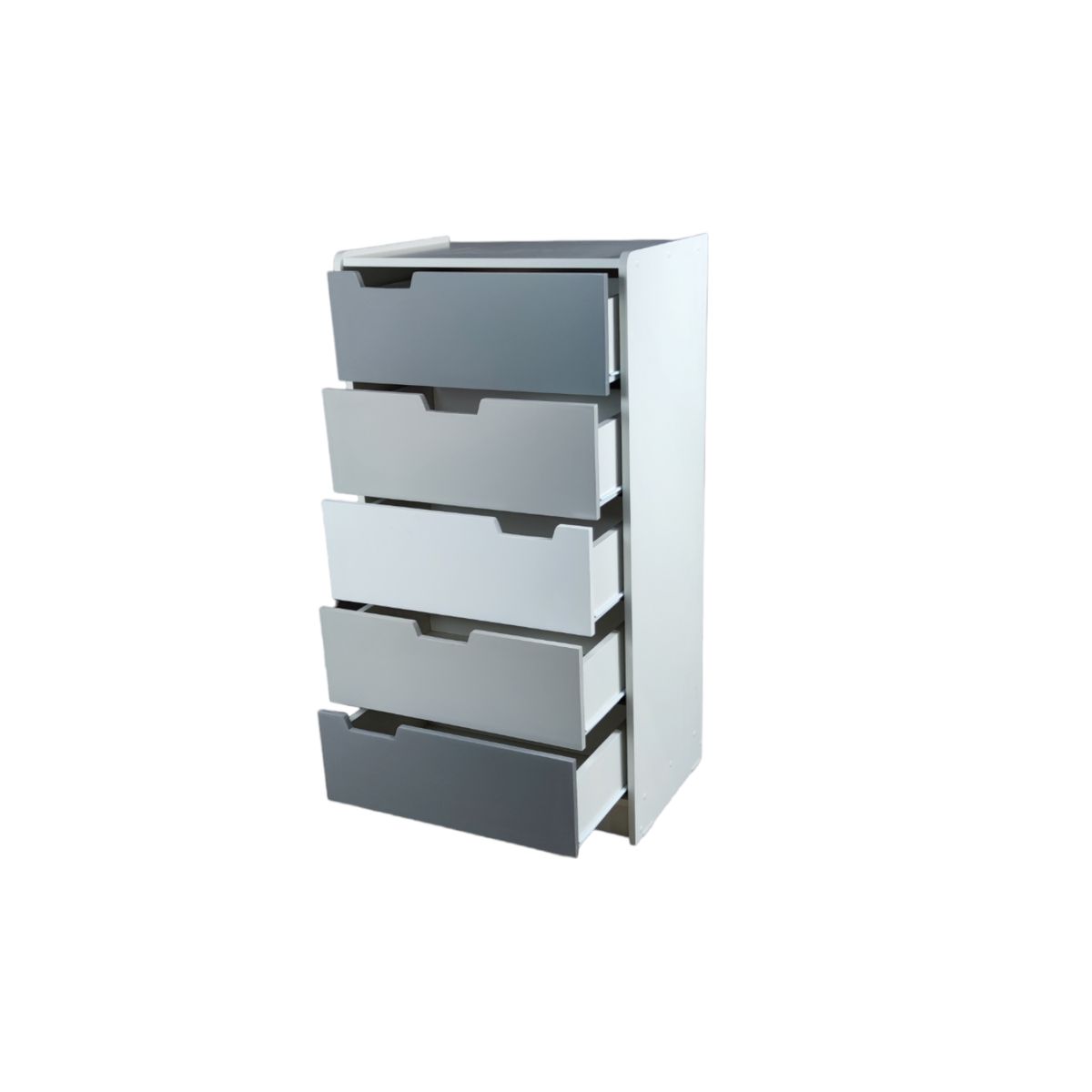 MUEBLES KIDS - cajonera de 5 cajones Gris kandoo