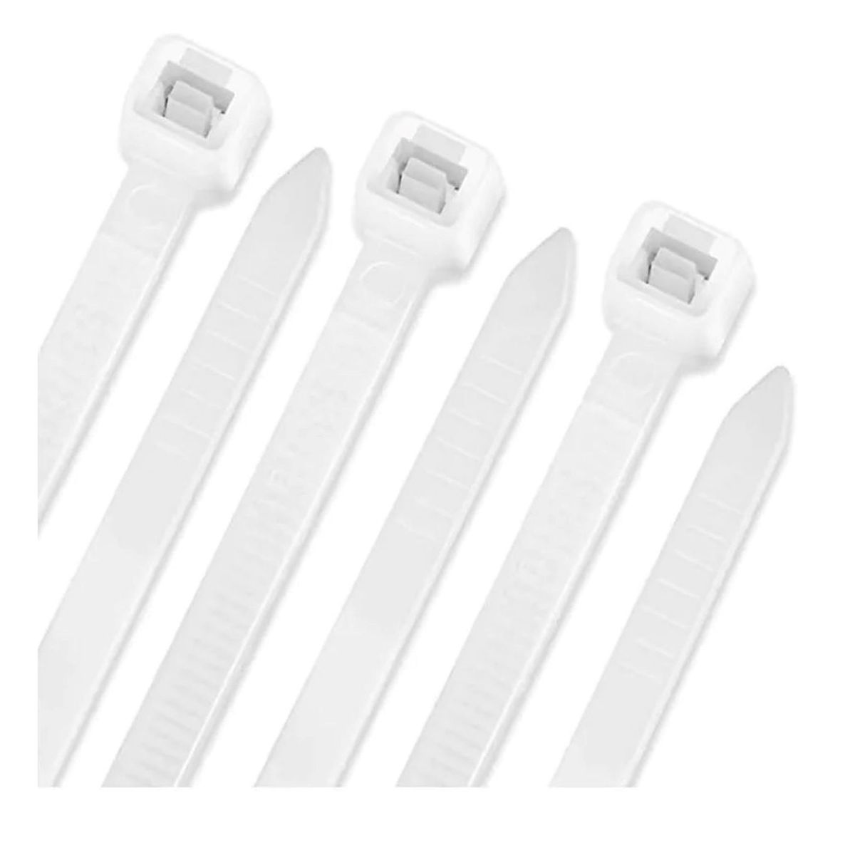 KAMASA - Amarras Plásticas De Nylon 4.8mm x 300 mm - 50 unidades