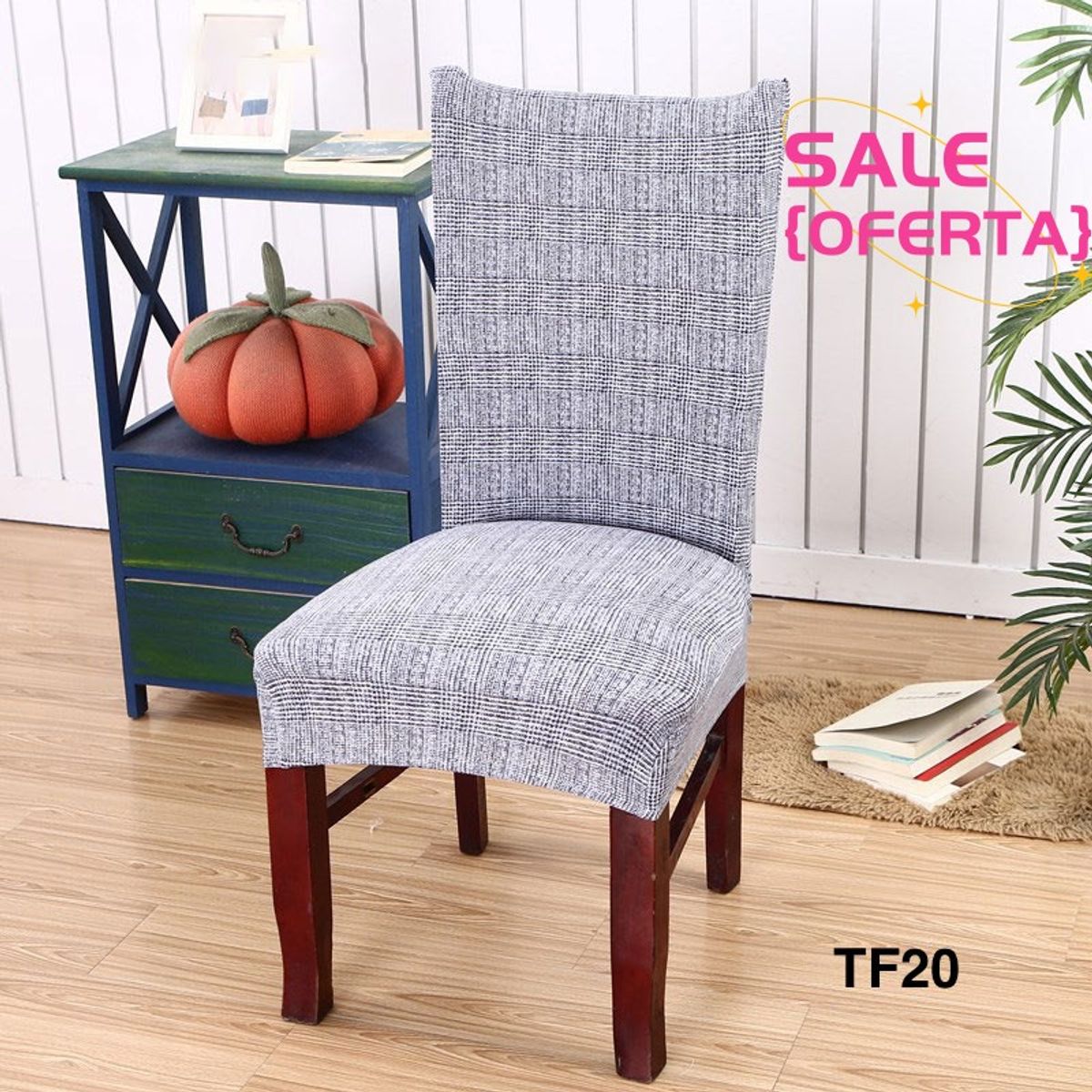 GENERICO - fundas para silla de comedor pack 6 unidades