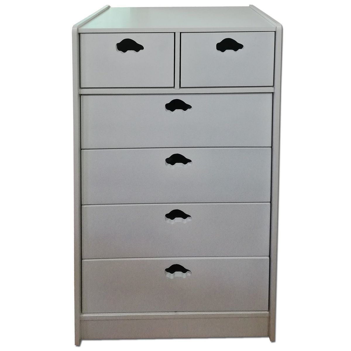 MUEBLES KIDS - Cajonera de 6 cajones blanca auto