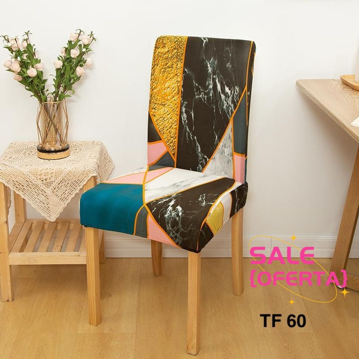 GENERICO - fundas para silla de comedor pack 6 unidades