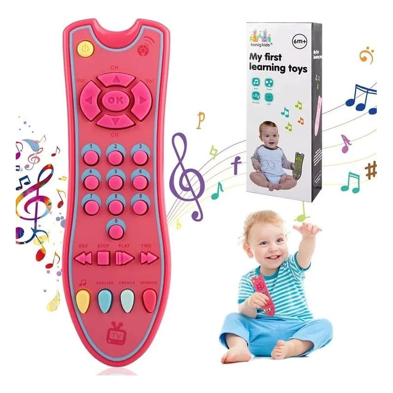 GENERICO - Juguete Control Remoto Musical Didáctico Para Bebés